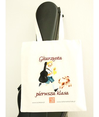 Torba bawełniana "Gitarzysta pierwsza klasa"